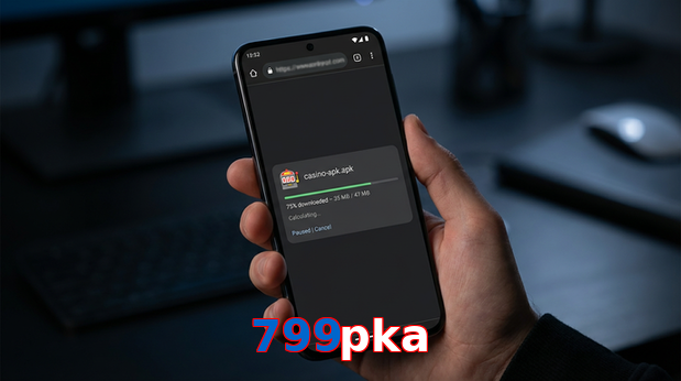 Main screen of 799Pka apk page for PK players