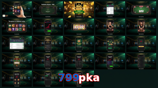 Main screen of 799Pka bet page for PK players